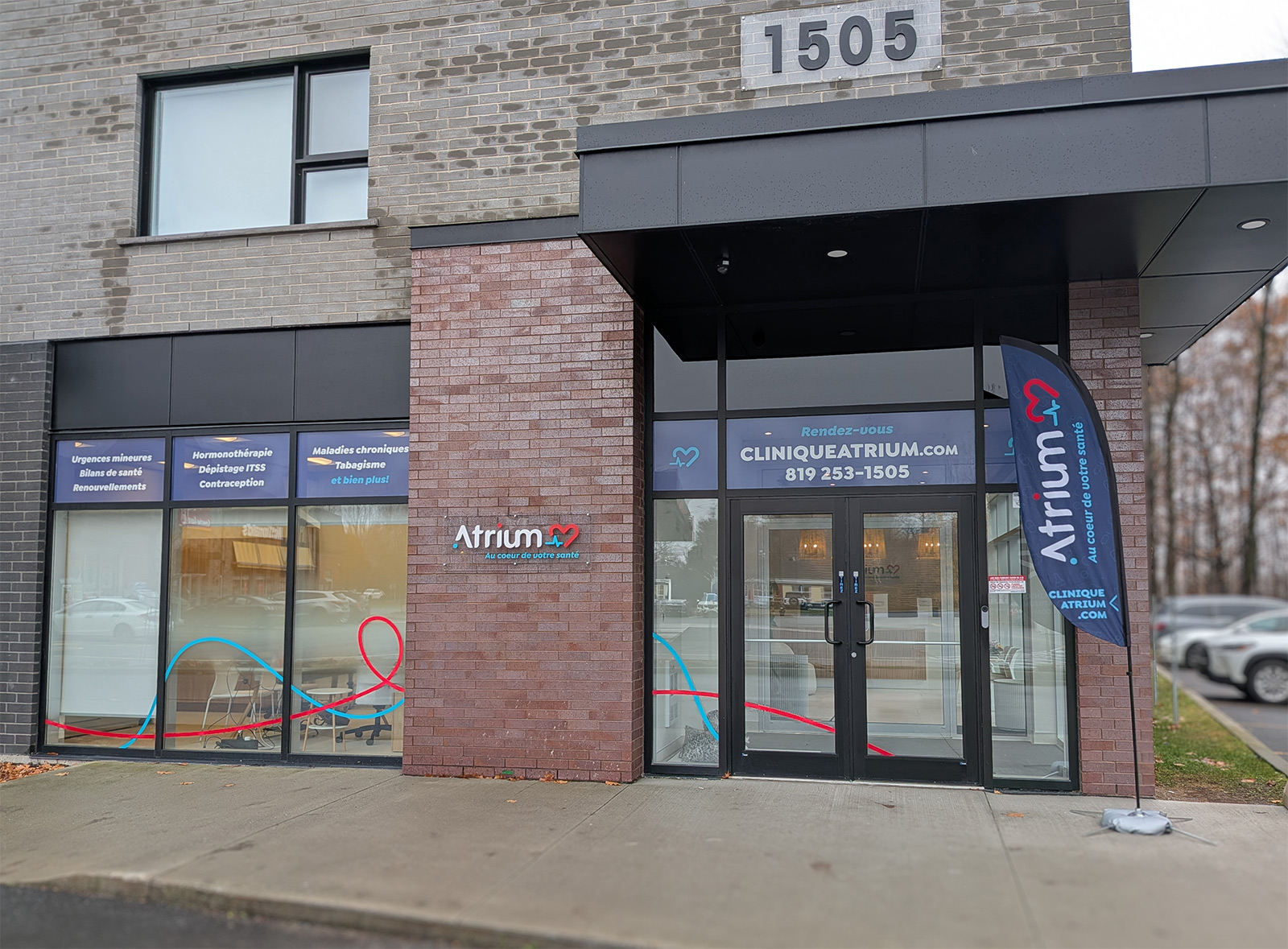 Clinique Atrium - façade