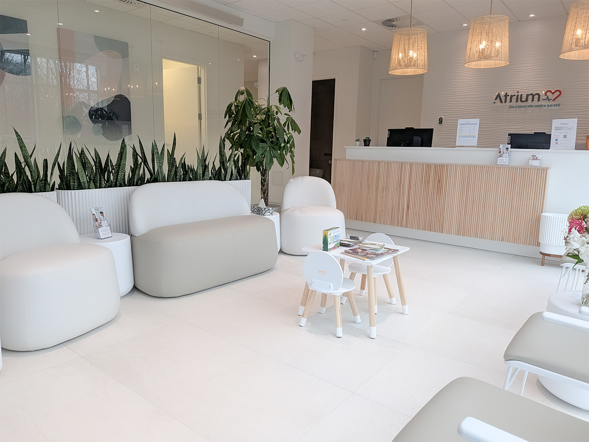 Clinique Atrium - Salle d'attente