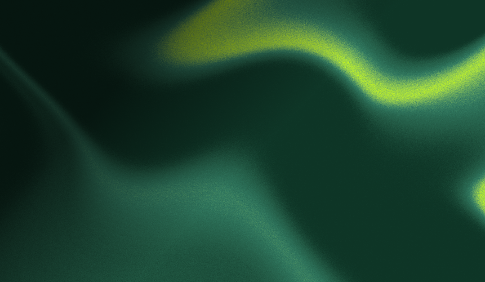 Abstract green and yellow gradient with smooth, flowing shapes and soft texture.