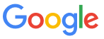 Google logo with multicolored letters in blue, red, yellow, and green.