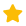 Yellow five-pointed star icon with a slight shadow.