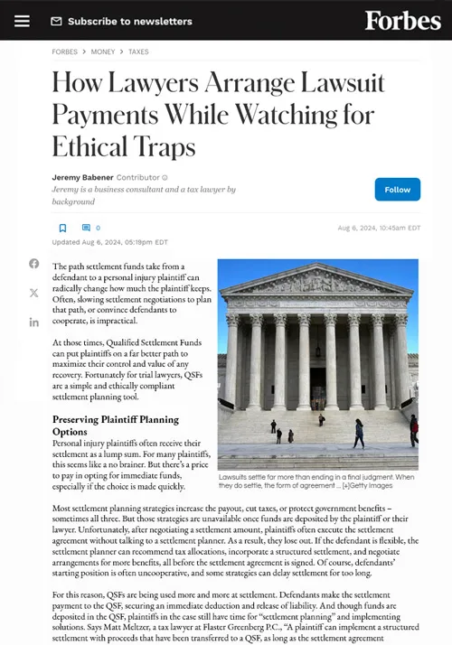 Swiss Re - Forbes article