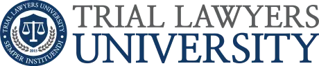 Trail lawyers University logo