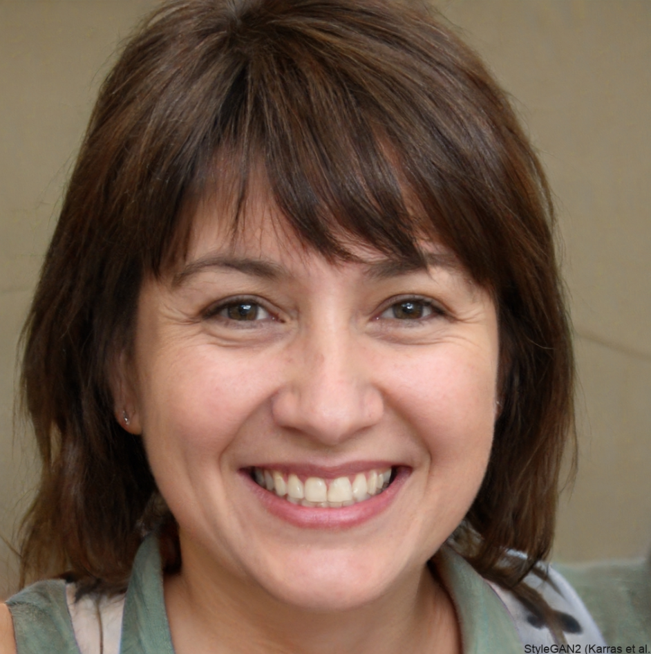 Portrait of student Sylvia sharing her testimonial about Nancy Medina's classes.