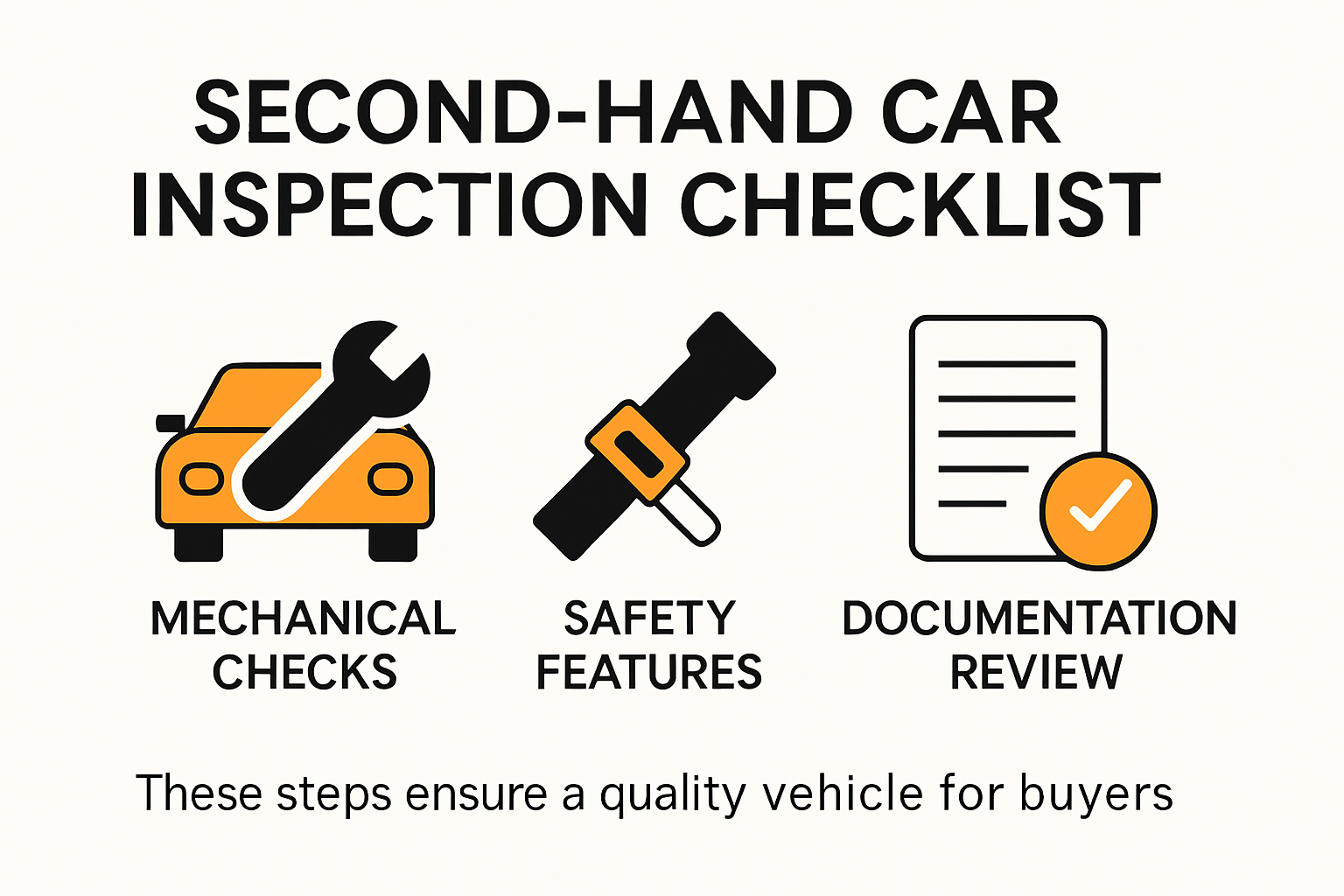 Inspection steps for second hand cars at Utah dealers