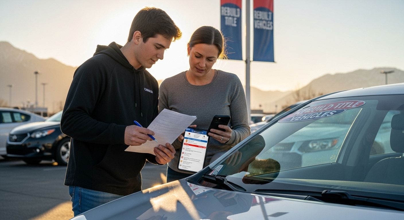 rebuilt car inspection Utah