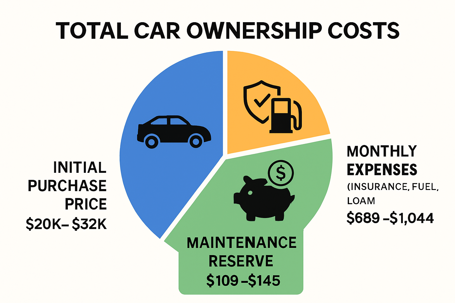 Cost breakdown infographic for Utah car buyers