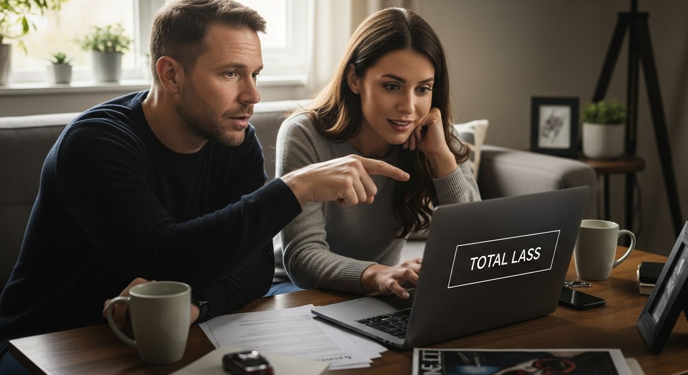 total loss claim process