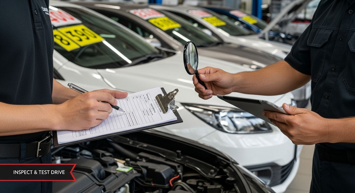car buying checklist inspection