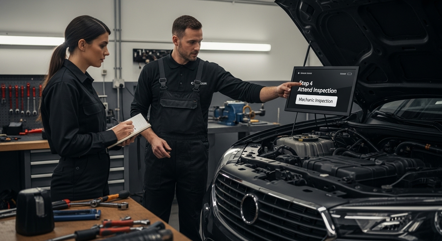 mechanic inspection process