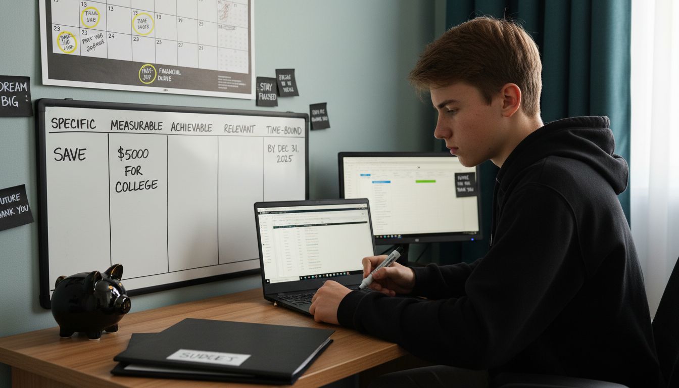 teen goal setting finances