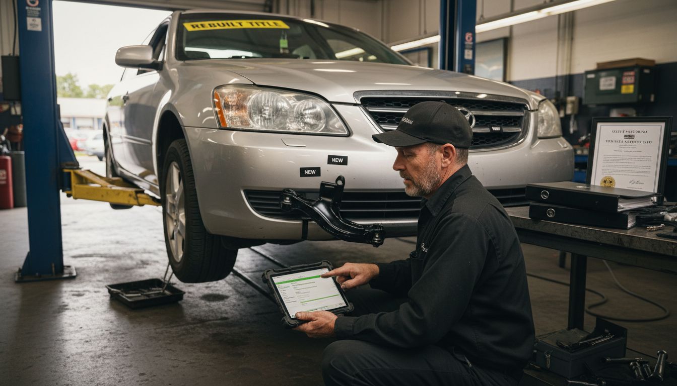 rebuilt title inspection