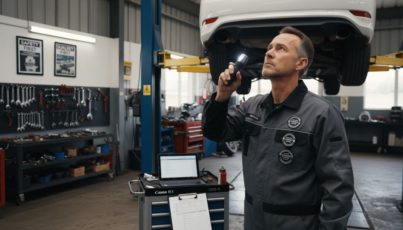 vehicle inspection garage