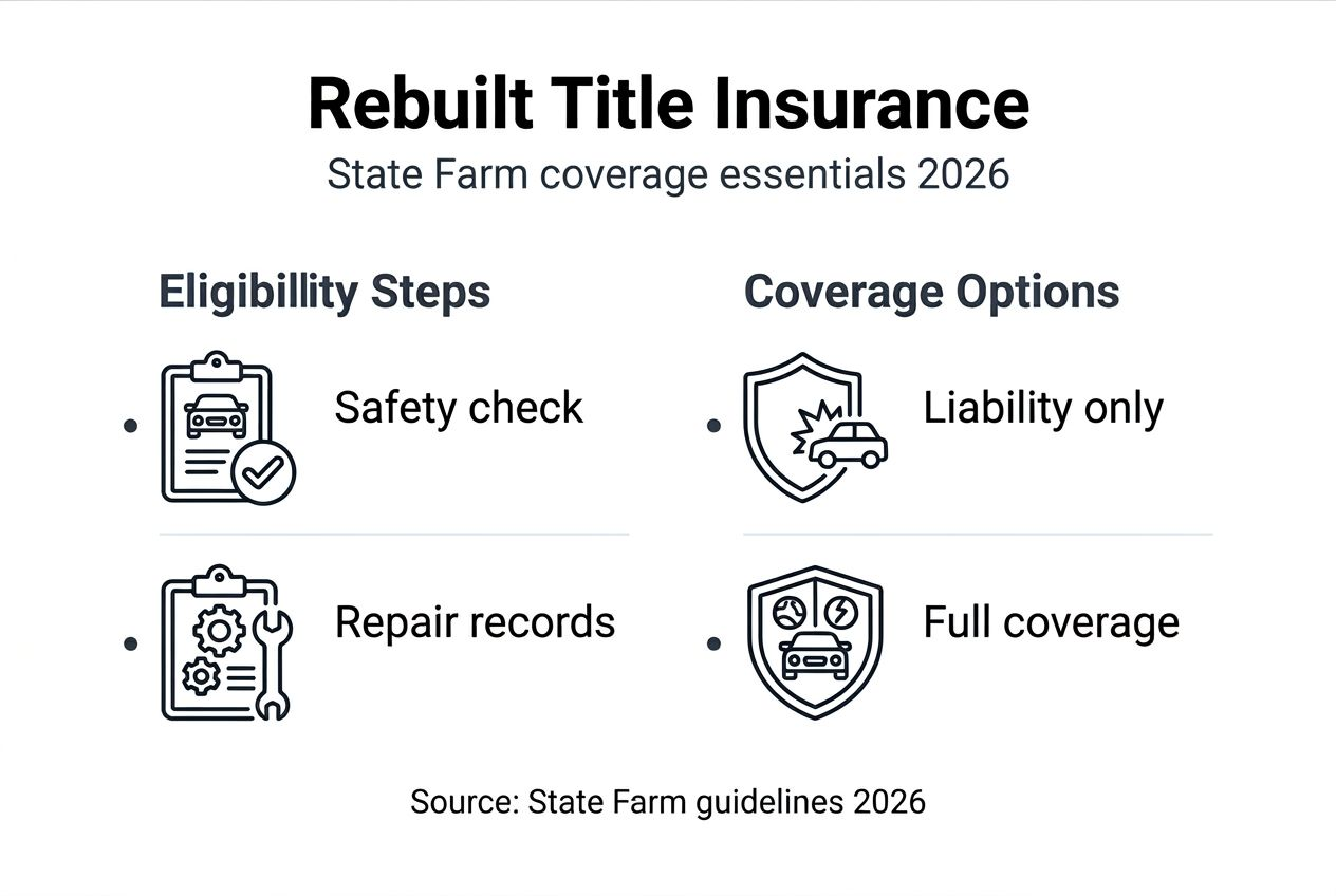 Infographic summarizing rebuilt title coverage essentials