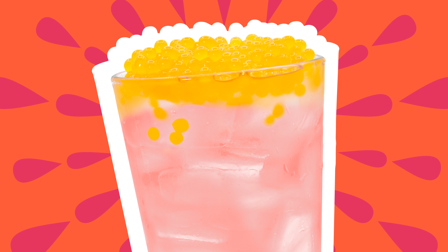 Pink Dragon Mango Burst beverage
