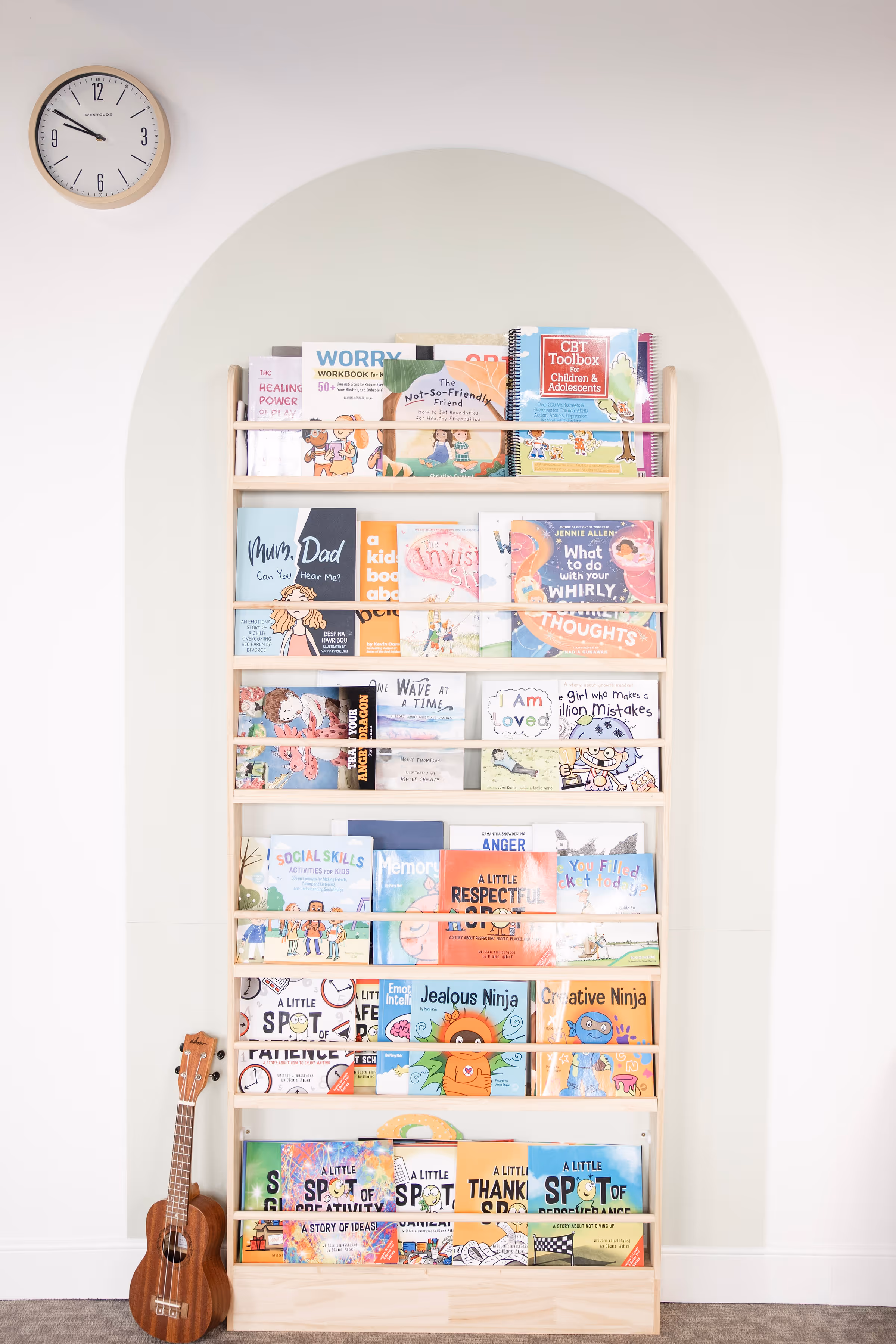 Curated play therapy books for kids and parents at Playful Pathways in
Birmingham MI