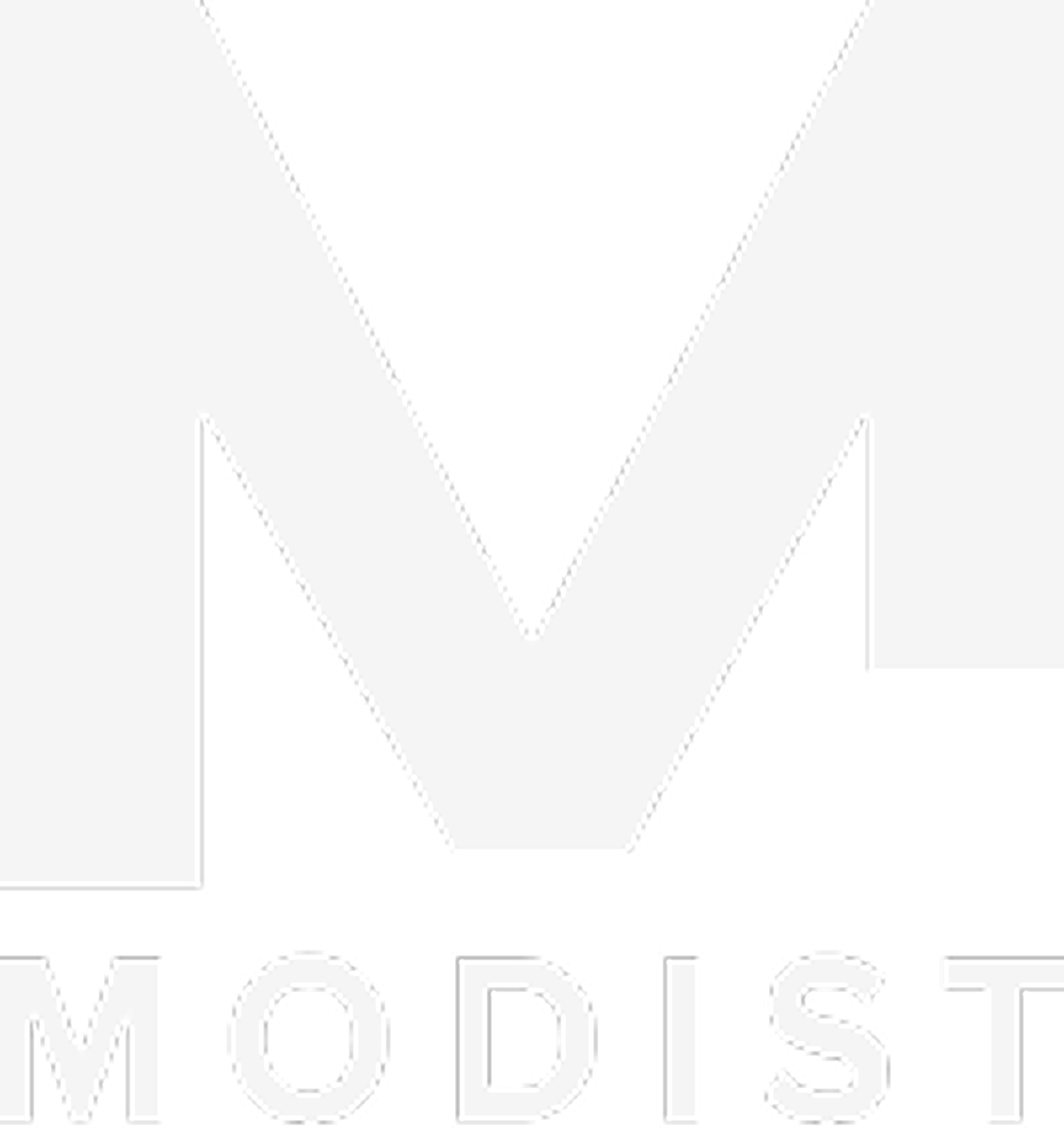 Modist logo in white
