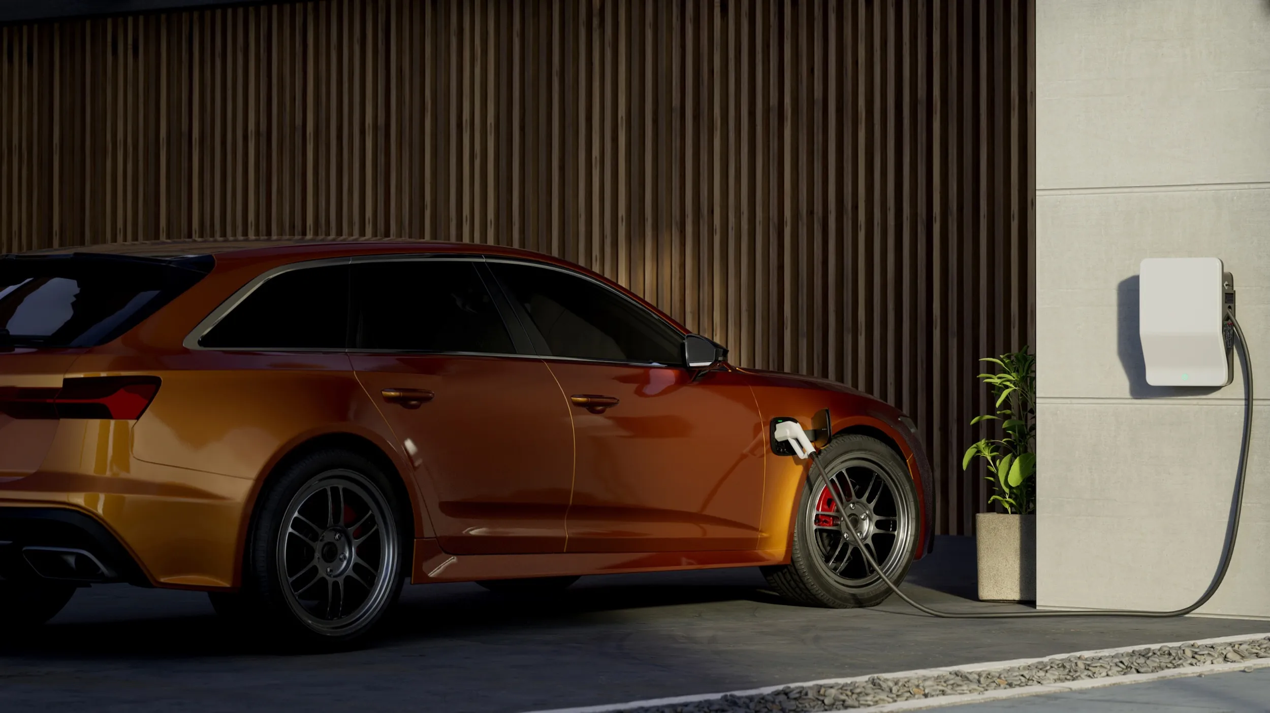 Electric car charging