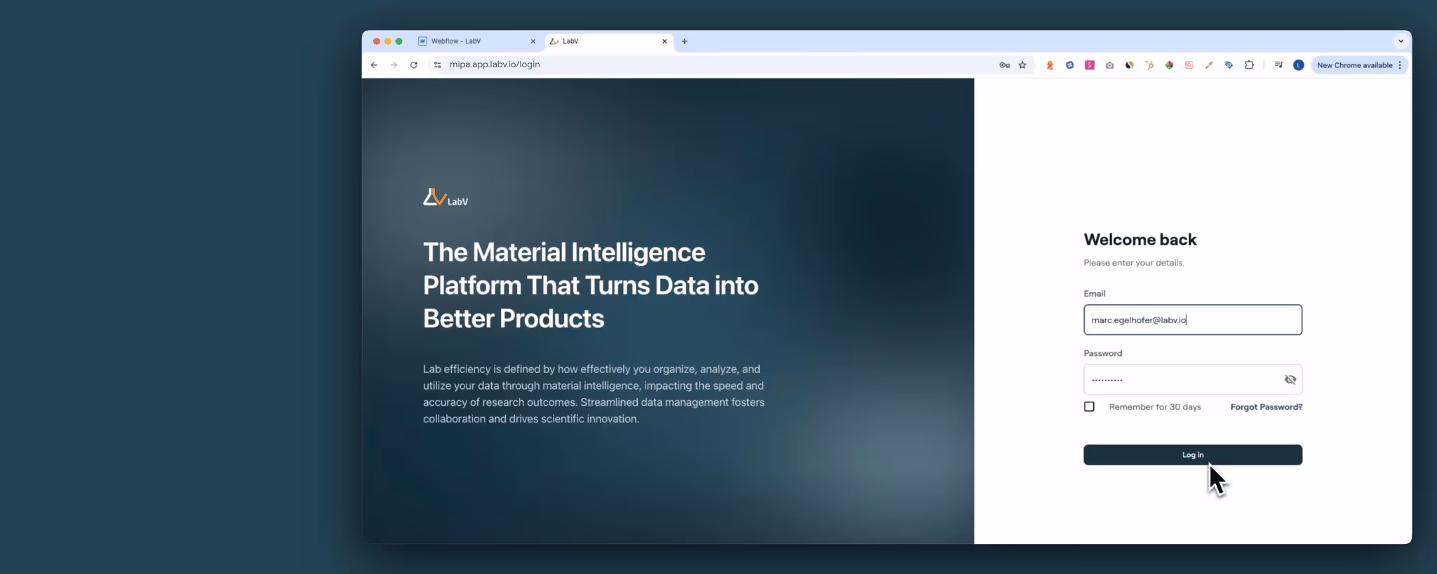 Labv Implementierung ist leicht und einfach.