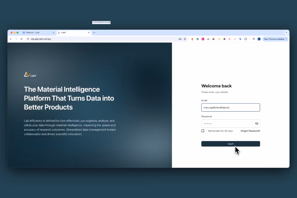 Labv Implementierung ist leicht und einfach.
