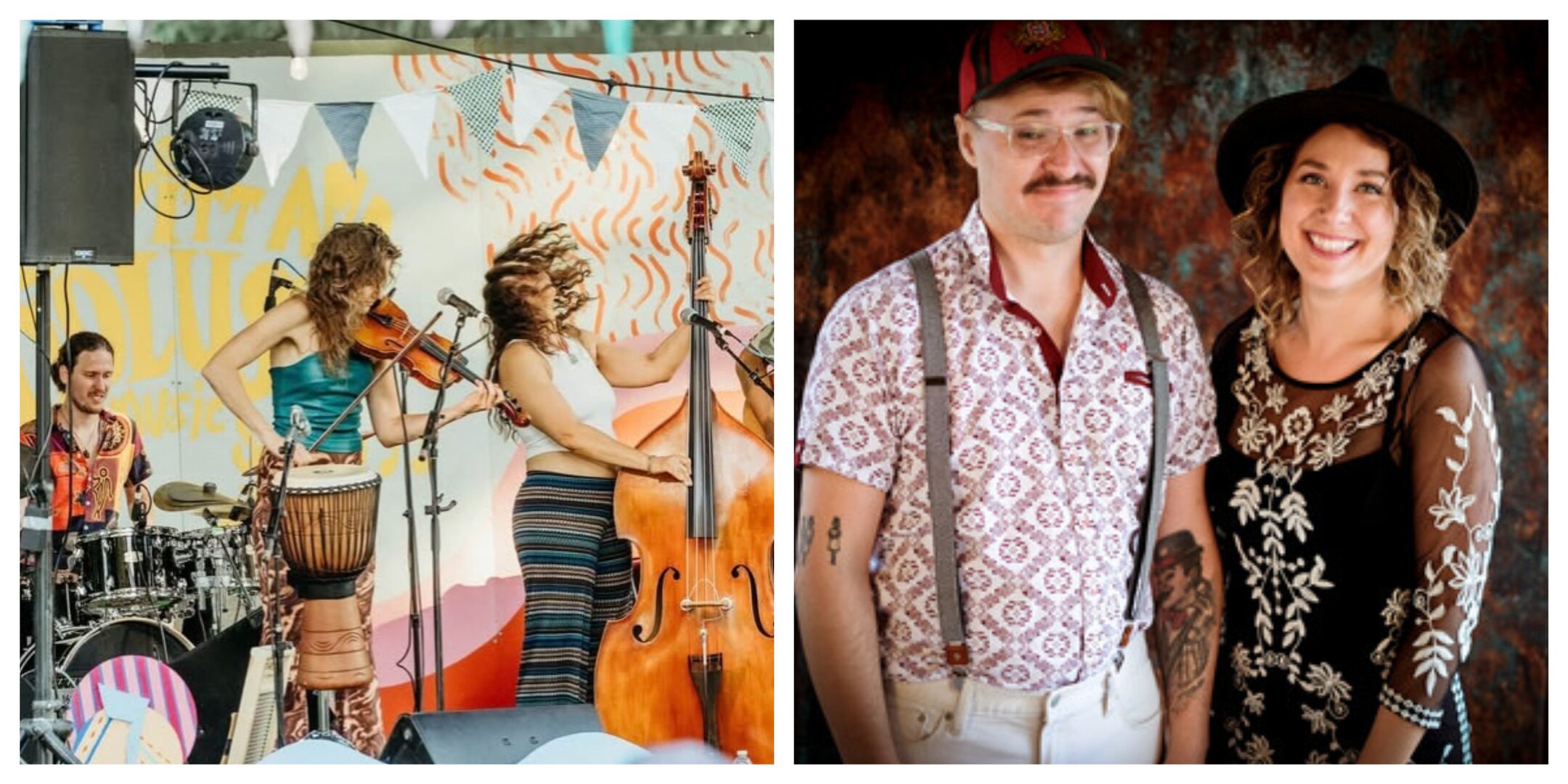 The Sweet Lillies and Adrian and Meredith