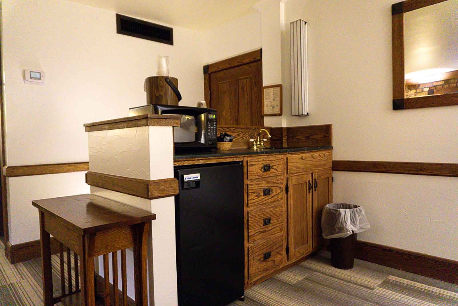 room kitchenette