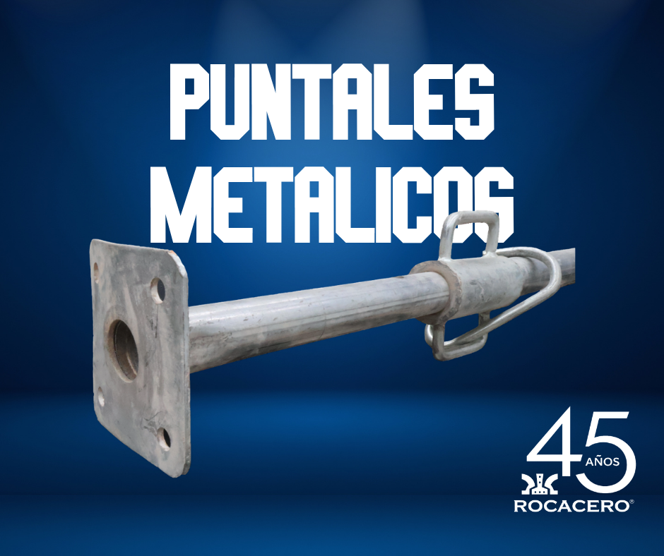 puntales para construcción, metalicos para sostener losa