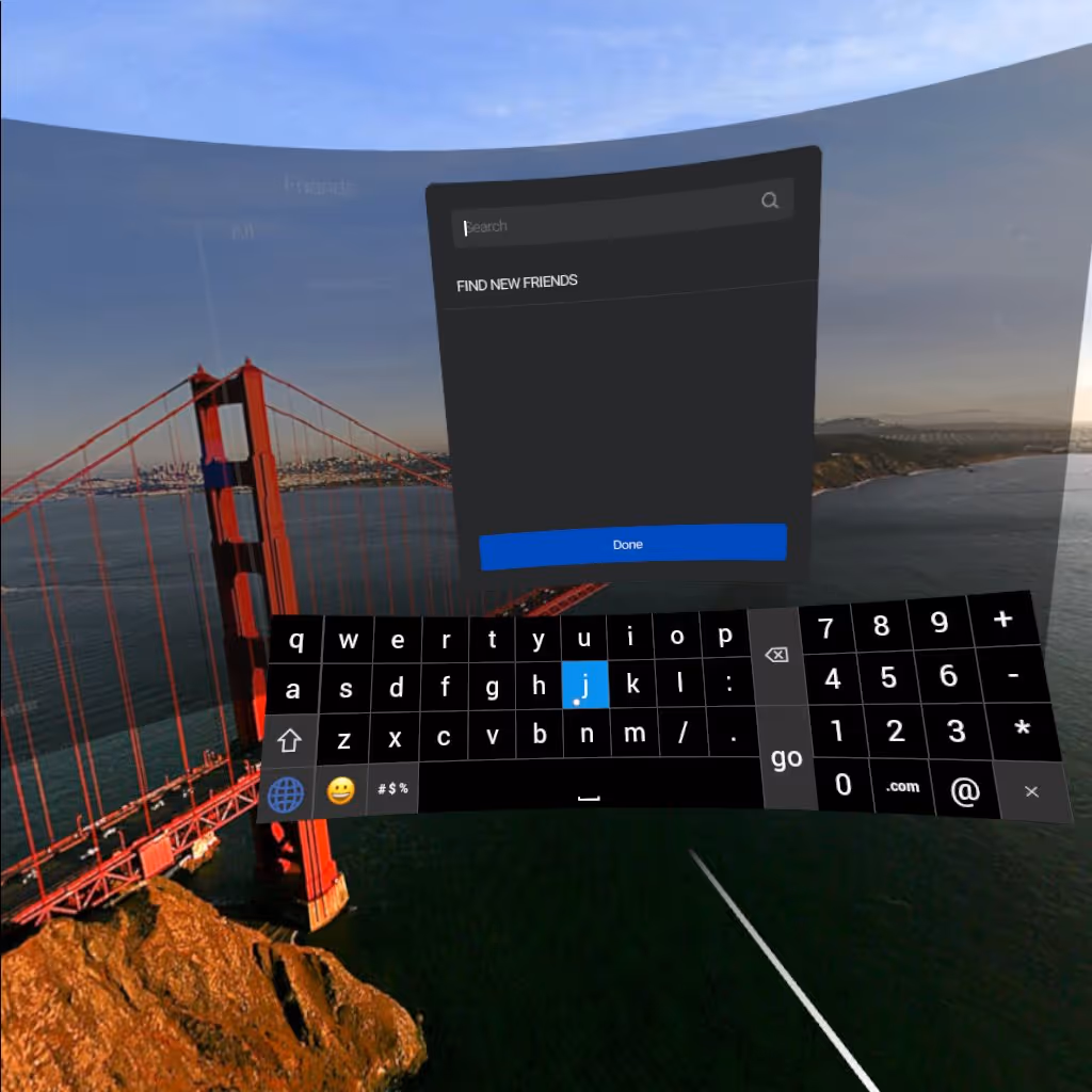 how to add friends on the oculus go - hoppin