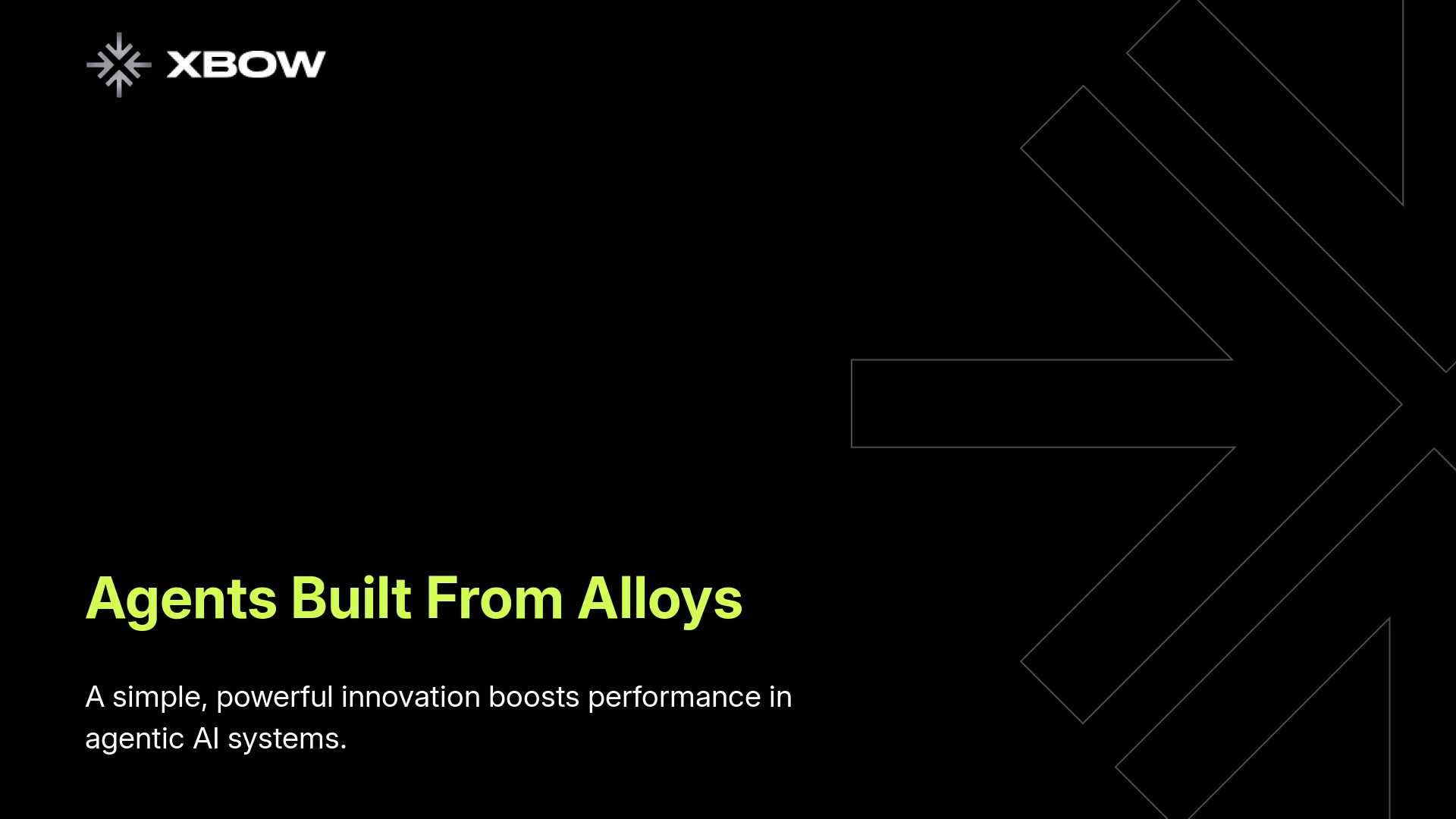 XBOW - Agents Built From Alloys