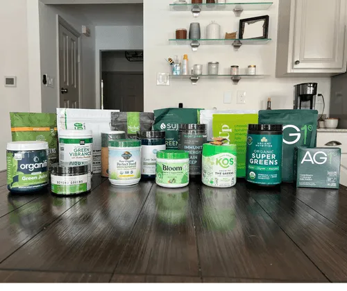 All superfood greens powder I tested