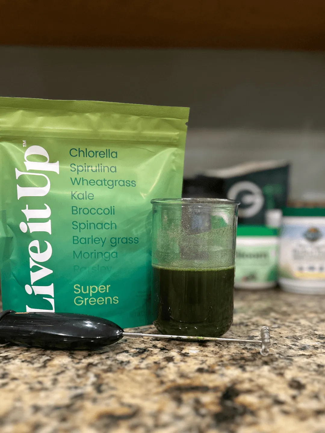 All the superfoods greens powder I tested