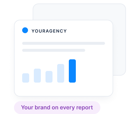Your brand on every report