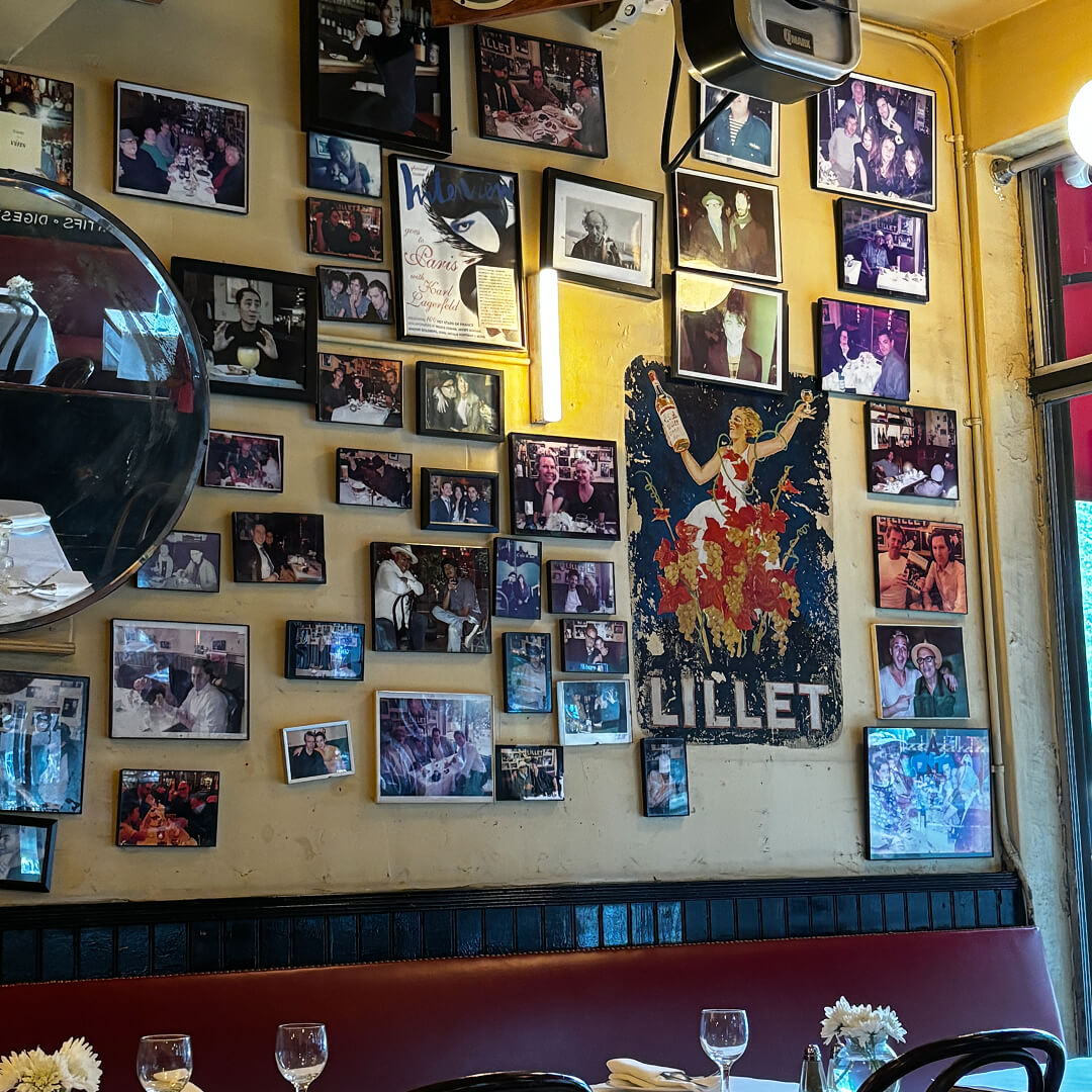 image taken in NYC restaurant