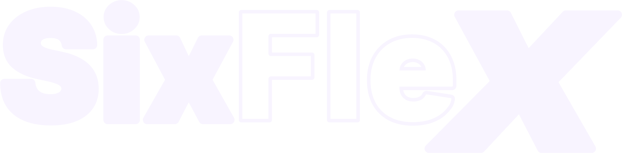 SixFlex white logo
