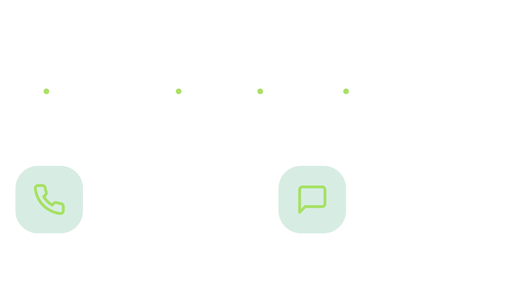 Support panel with contact options and always-on availability.