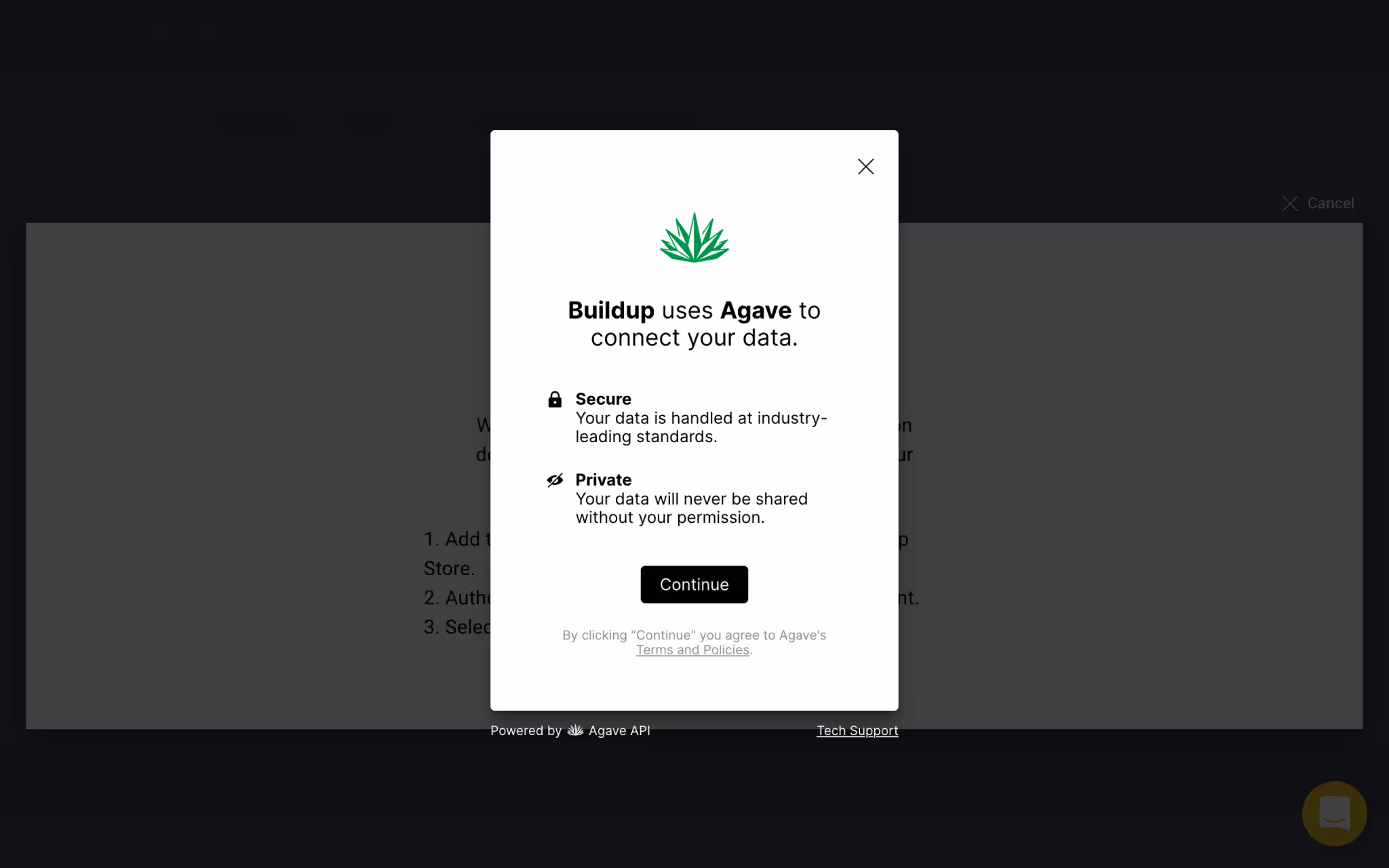 Login via Agave