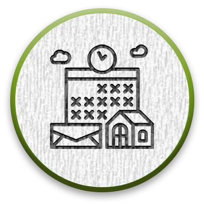 calendar and clock for assets