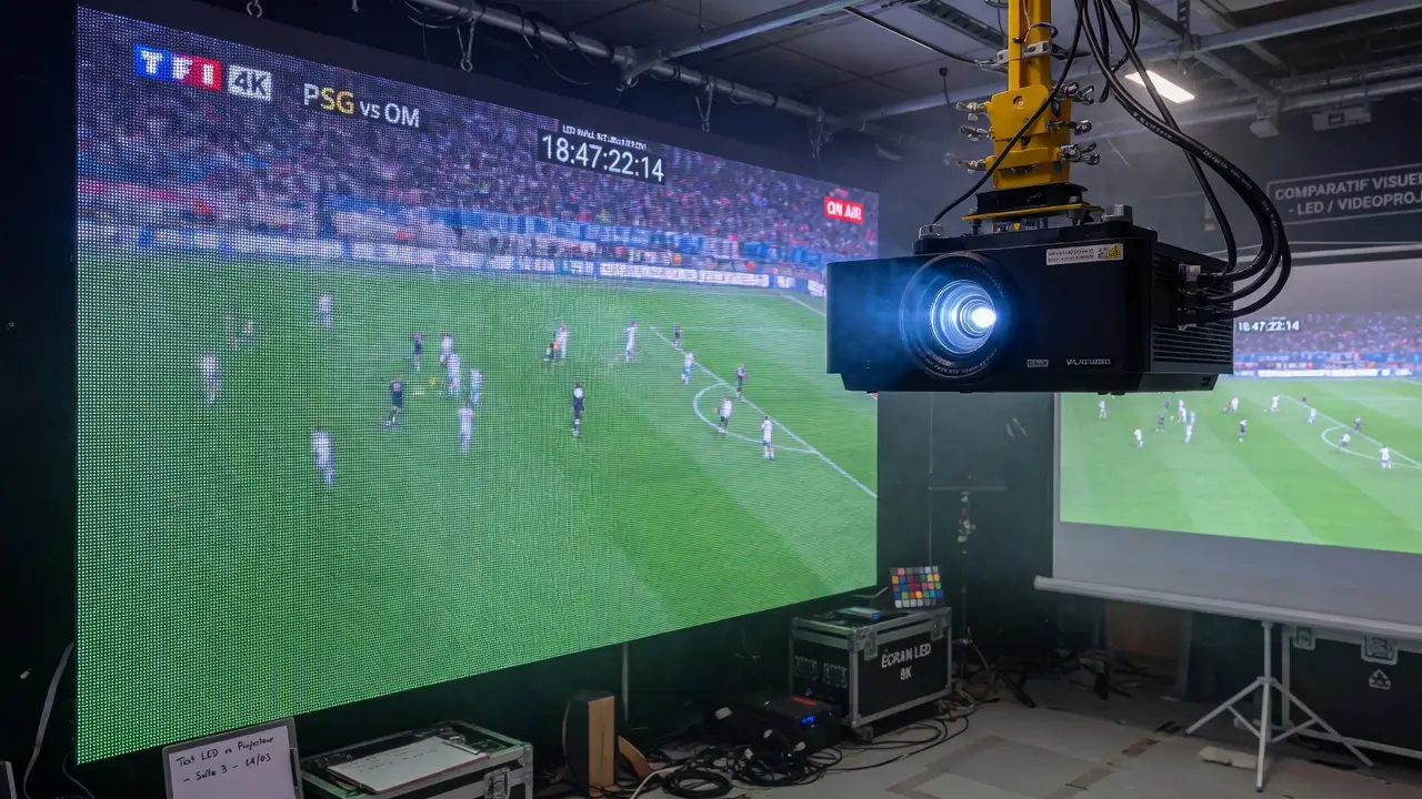 Écran LED ou vidéoprojecteur pour vos évènements