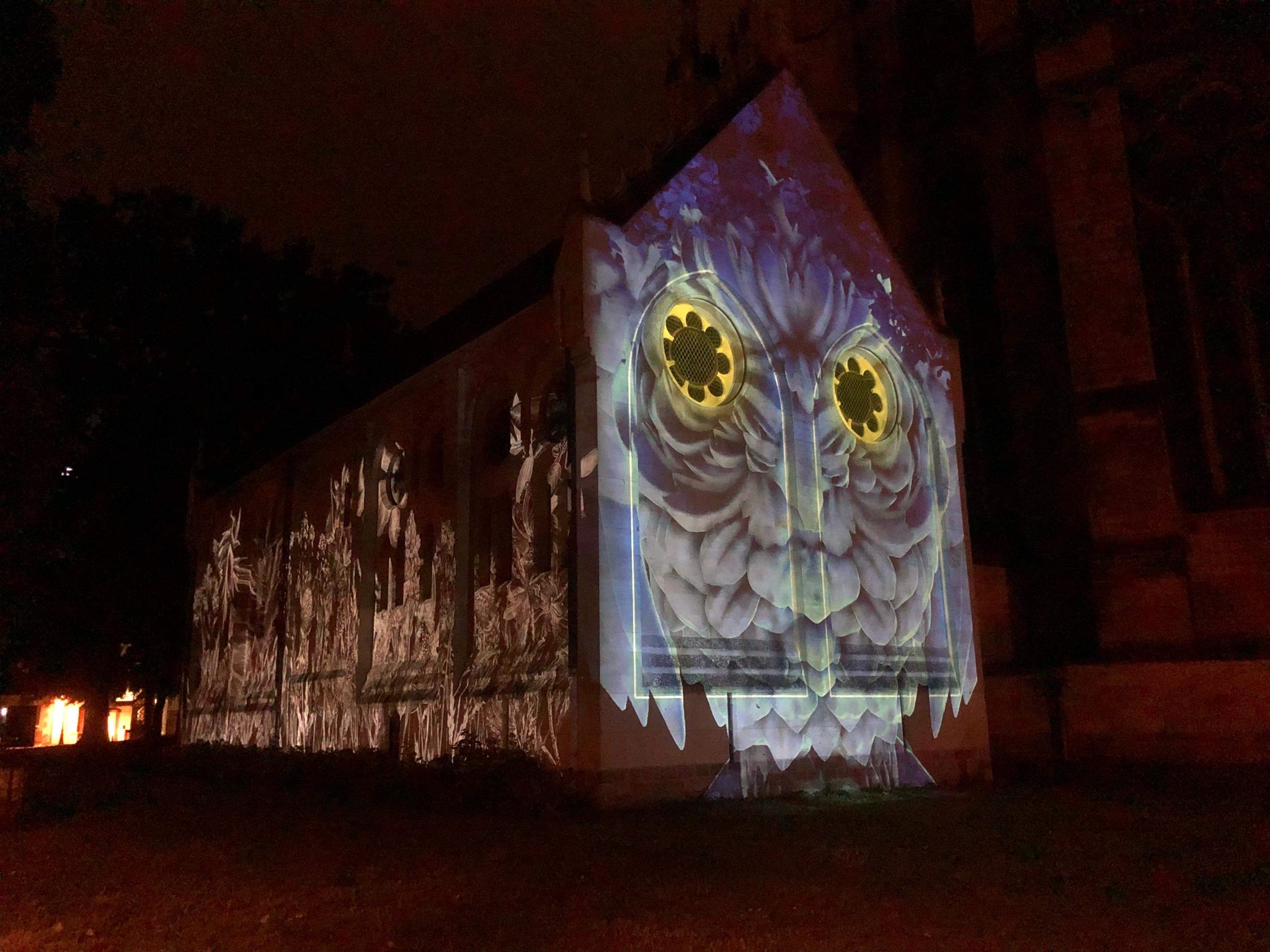 lumière/mapping/projection/artiste