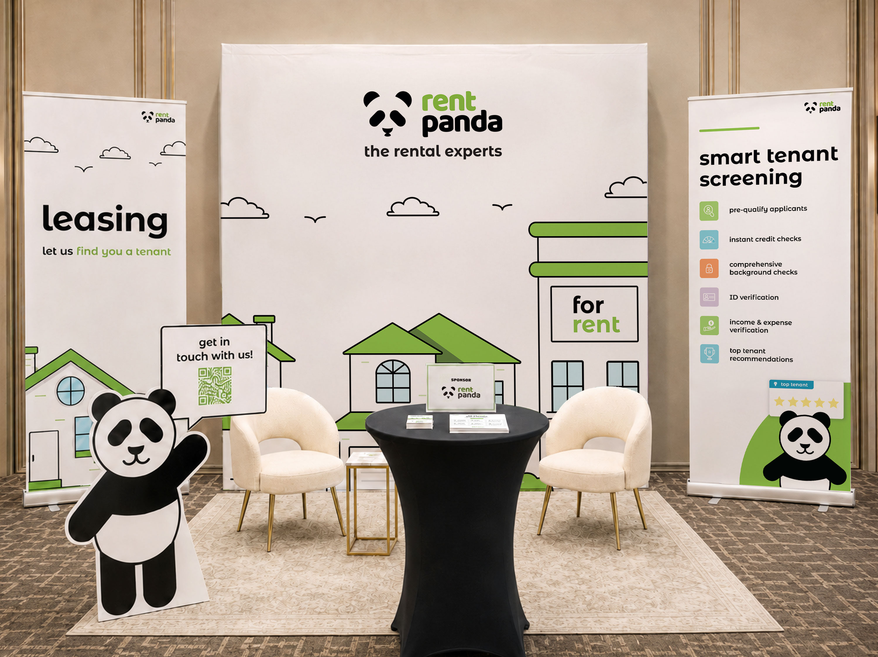 Rent Panda Conference Booth