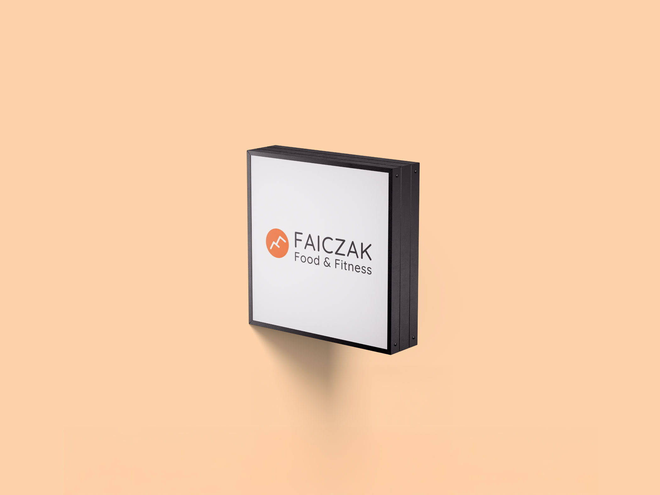 Faiczak Food and Fitness brand identity work