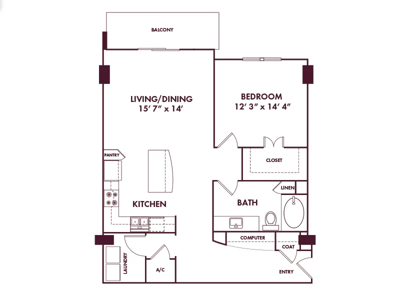 A14 layout
