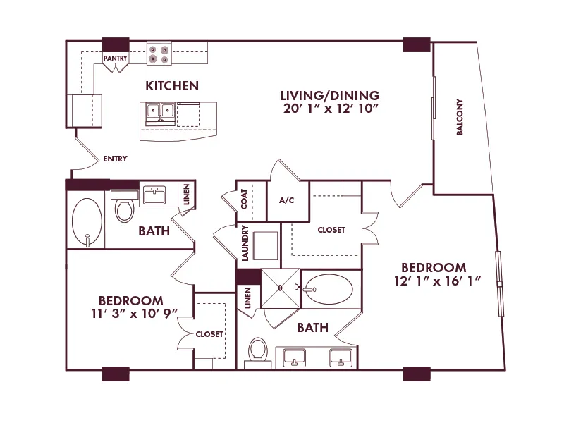 B1B layout