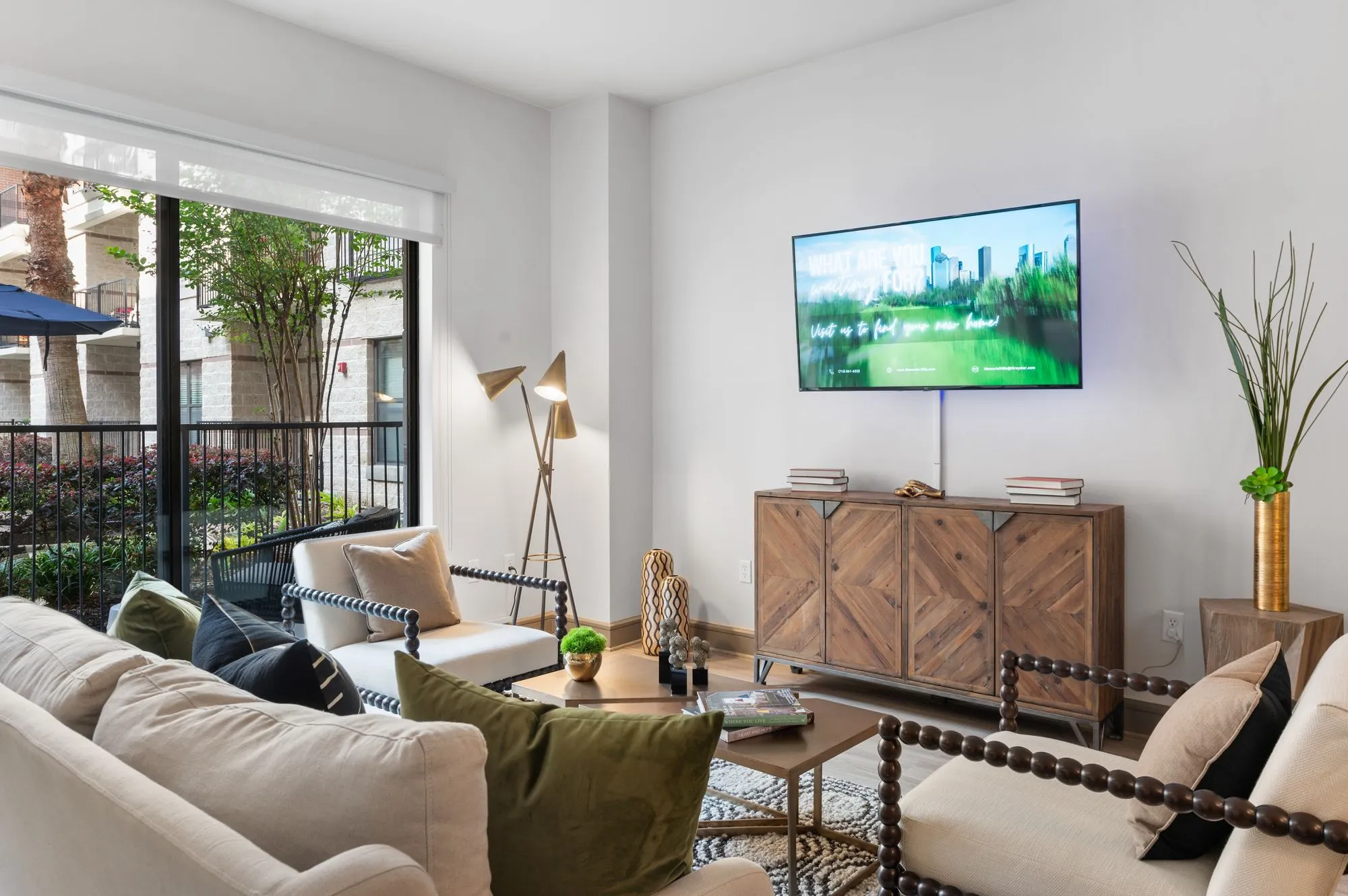 Model living room