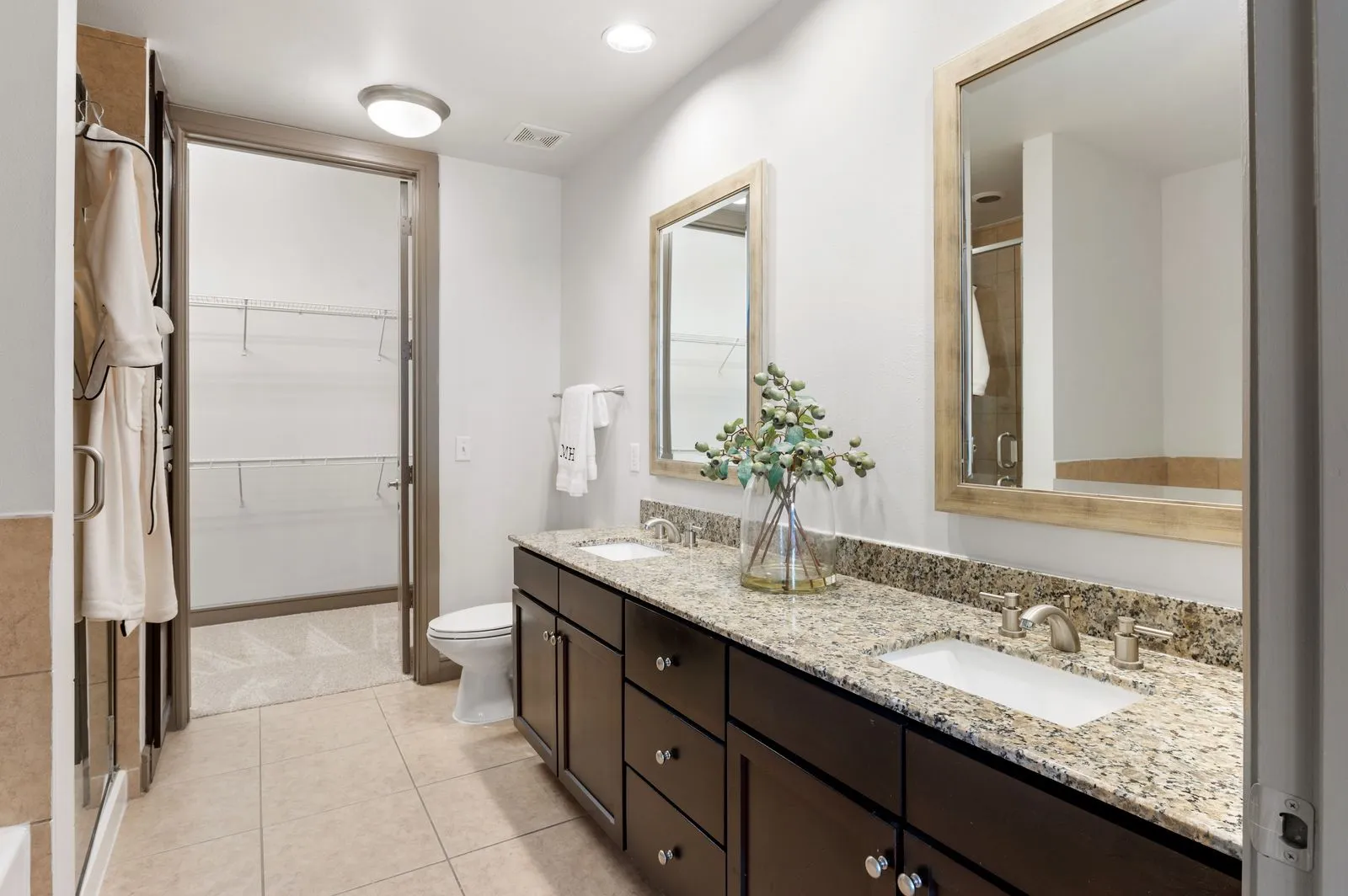 Model primary bathroom