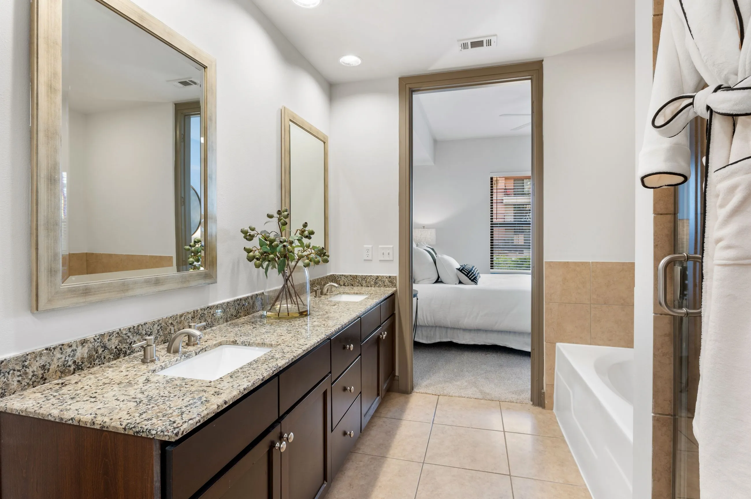Model primary bathroom
