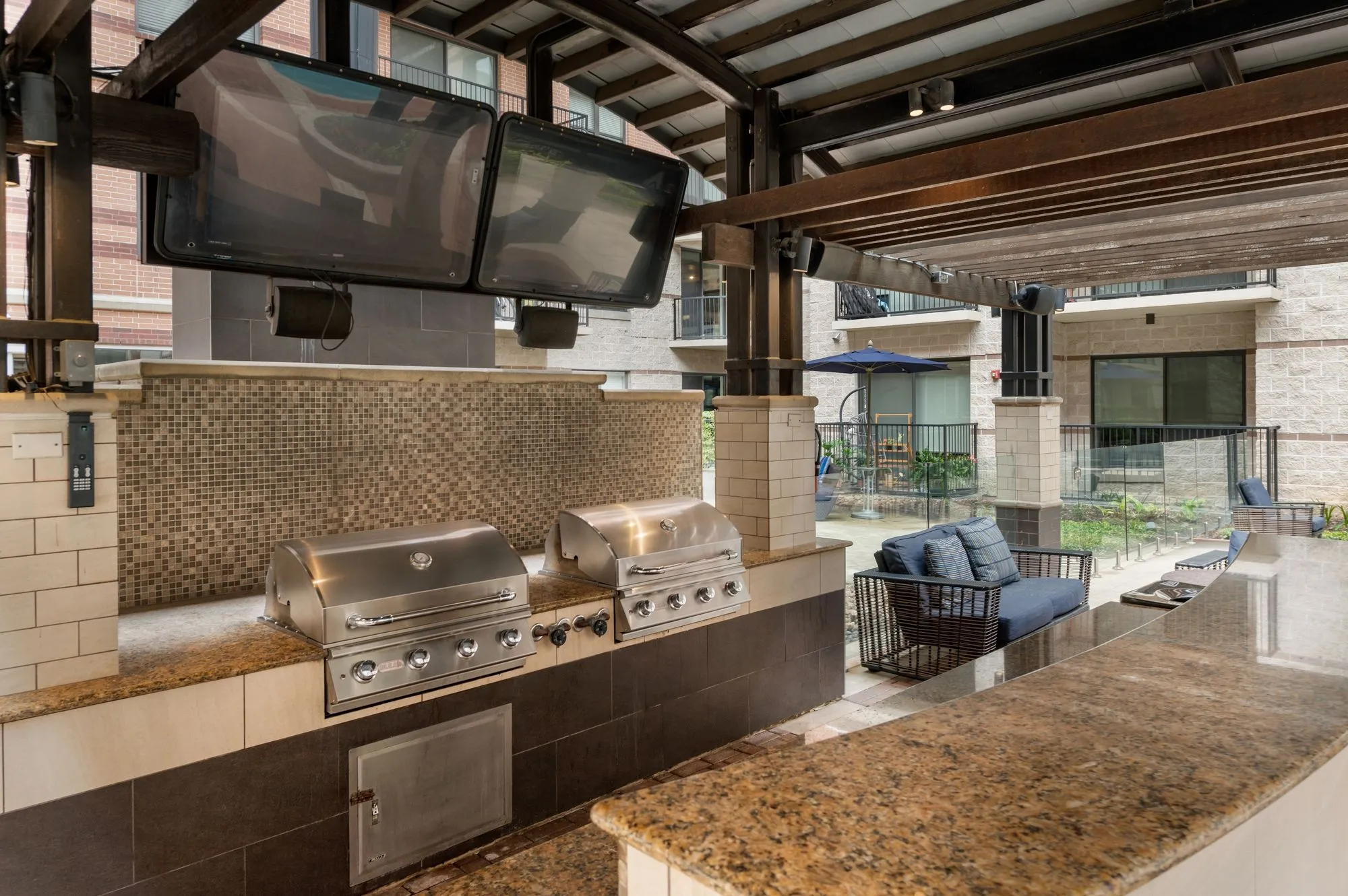 Exterior grill