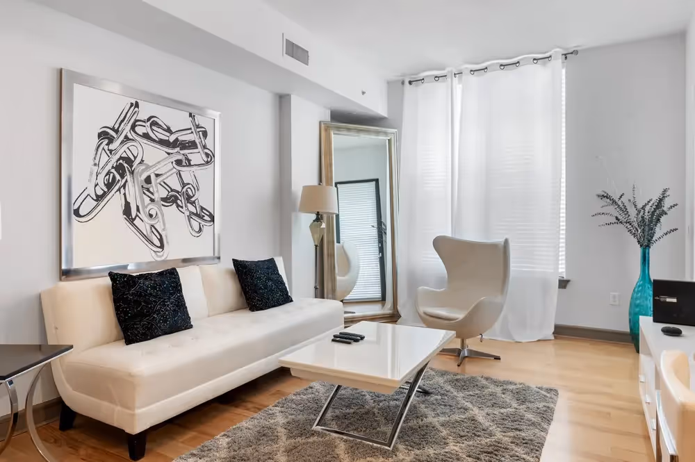 Guest unit living room