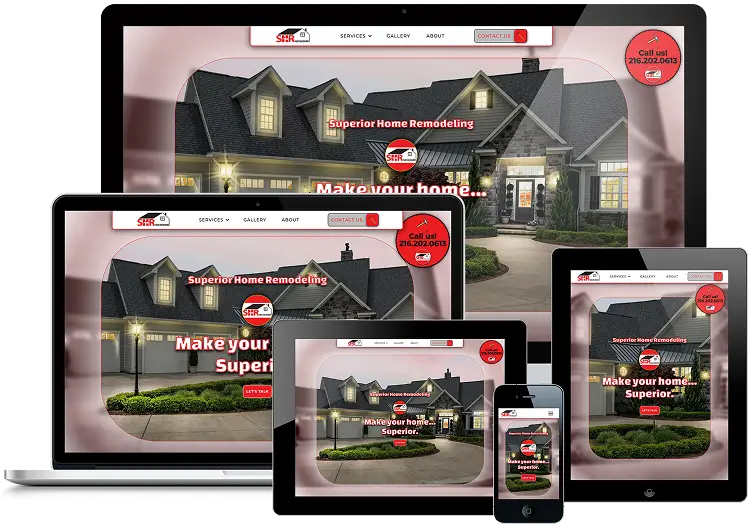 Superior Home Remodeling Website Image Preview