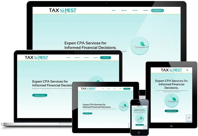 TAXNEST Website Image Preview